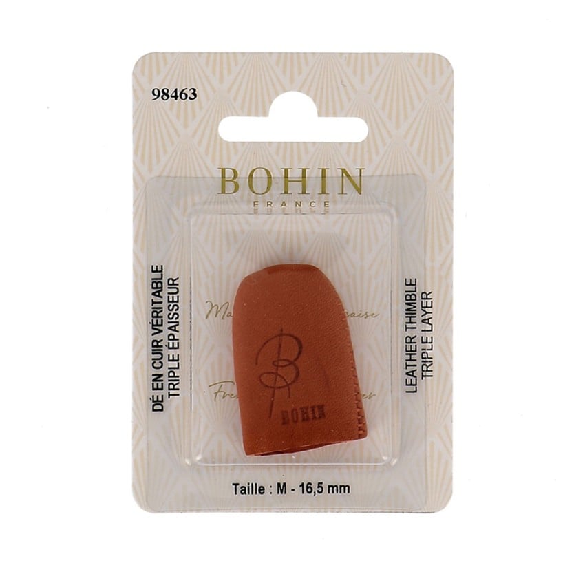 Thimble, Leather, Triple Layer, Size M