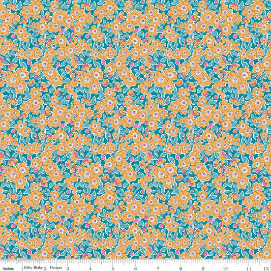 Liberty of London Cotton Sheeting, Flowering Blossom