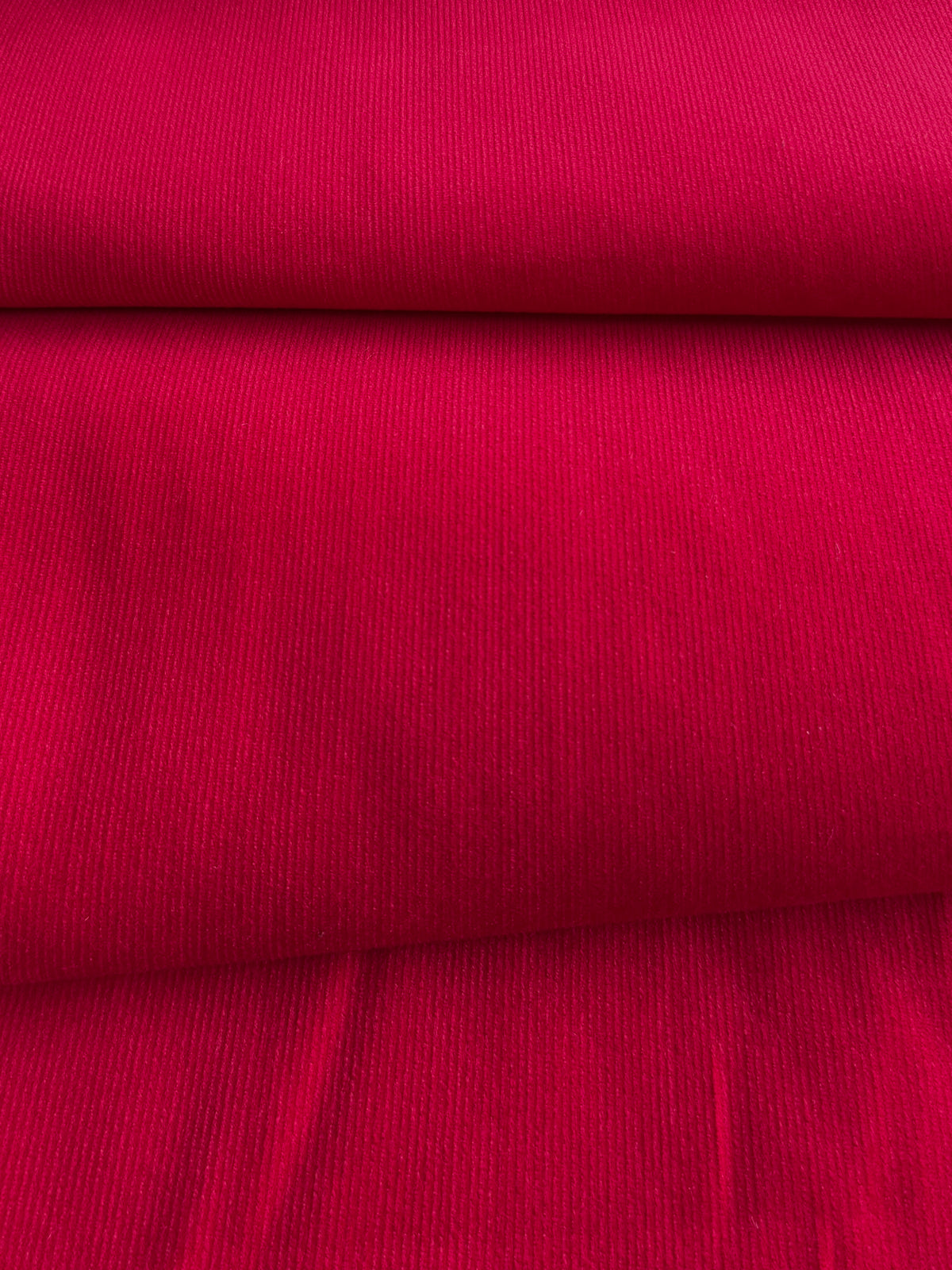 Cotton Corduroy, 21 wale - Flame Red