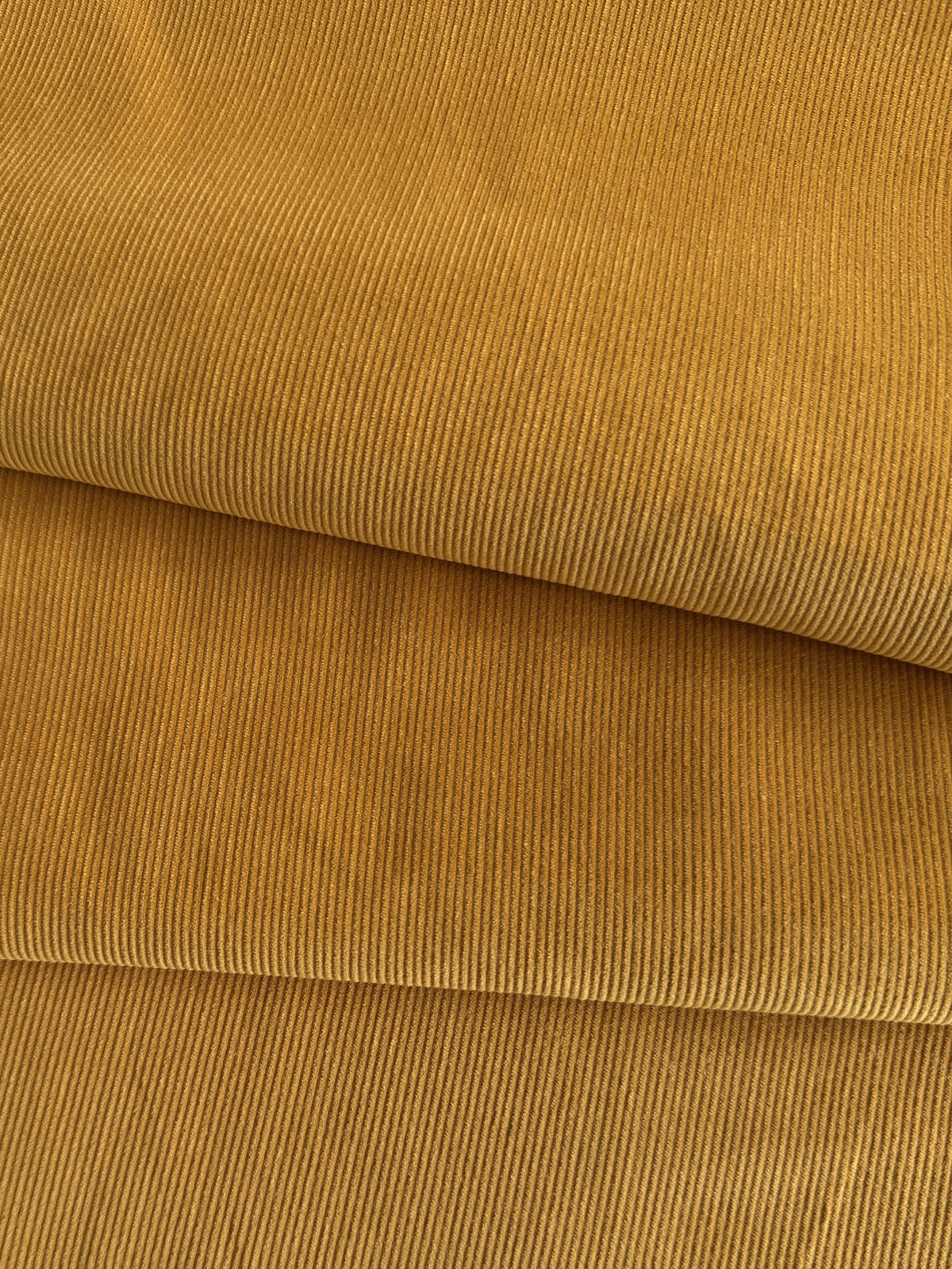 Corduroy, Cotton, 16 wale – Mustard