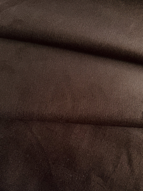 Cotton Corduroy, 21 wale - Chocolate Brown