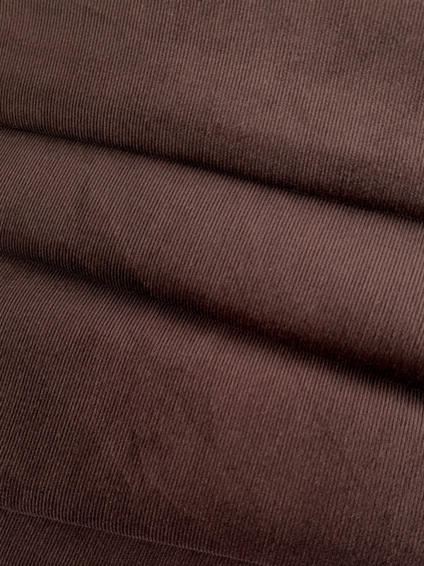 Corduroy, Cotton, 16 wale – Chocolate Brown