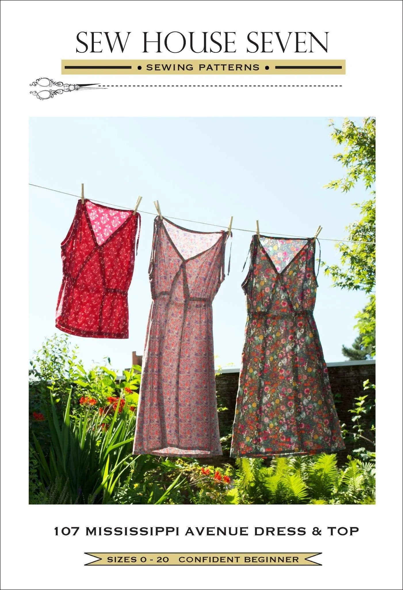 Sew House Seven Mississippi Avenue Dress & Top, Sizes 0-20