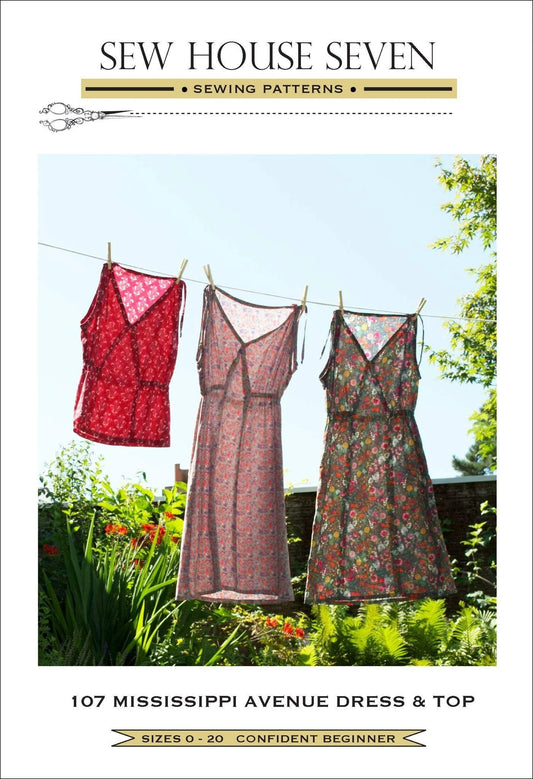 Sew House Seven Mississippi Avenue Dress & Top, Sizes 0-20