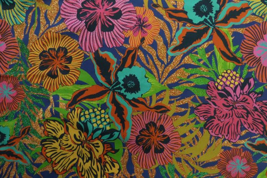 Lady McElroy, Viscose Challis Lawn, Rivera Walk