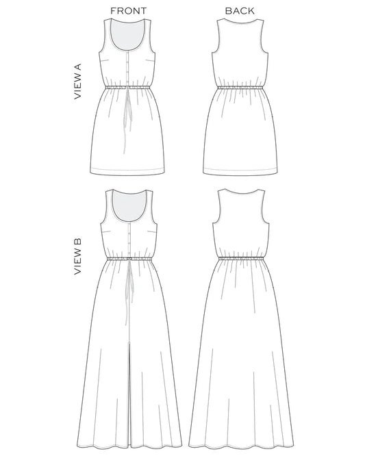 True Bias Southport Dress, Size 0-18