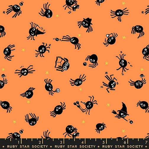 Ruby Star Society Freaky Familiars, Spider Sense - Pumpkin