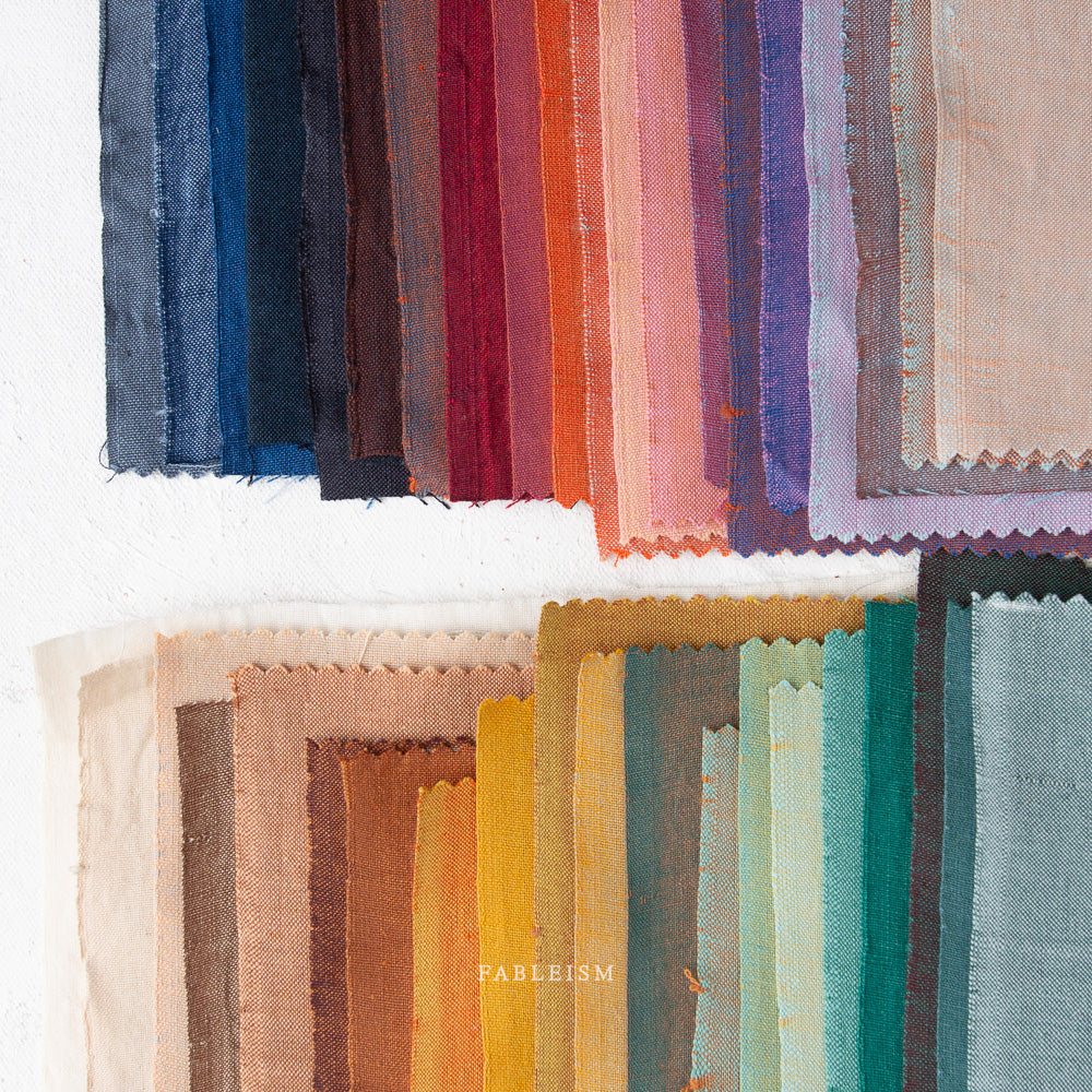 Fableism Watercolor Wovens, Shot Cotton – Sea Moss