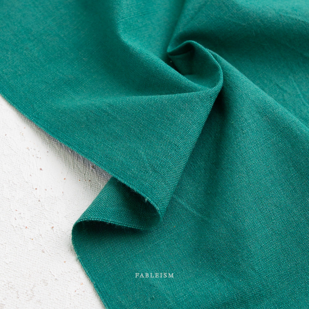 Fableism Watercolor Wovens, Shot Cotton – Sea Moss