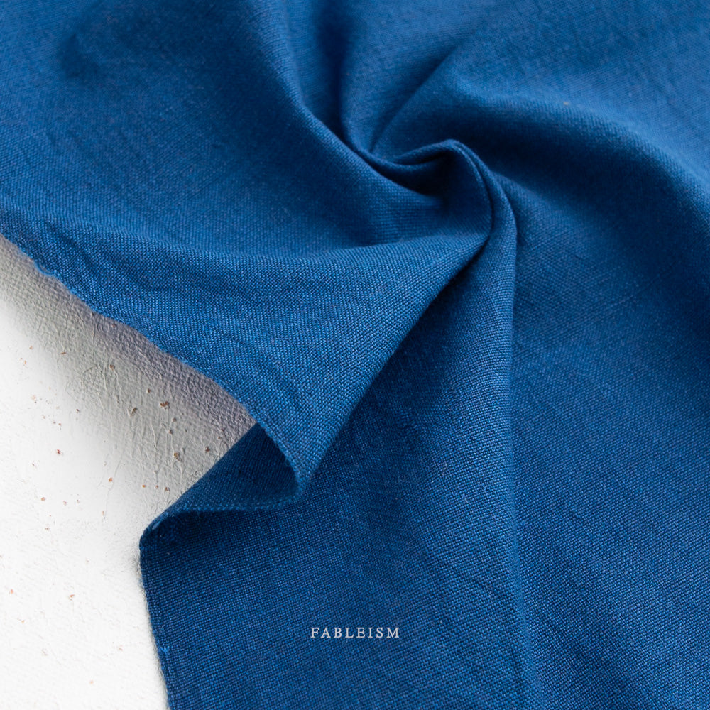 Fableism Watercolor Wovens, Shot Cotton – Bluebird